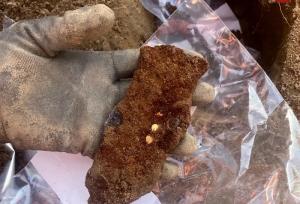 گنج نیزه‌های طلاکوب بعد از ۲۸۰۰ سال از چشمه مقدس بیرون آمد