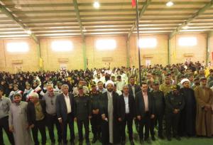 همایش اقتدار بسیجیان بندرخمیر