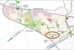 احداث ایستگاه مترو در کنار بیمارستان کودکان حکیم