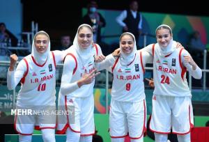 تیم بسکتبال سه نفره بانوان ایران از سد قطر گذشت