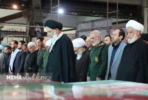 پیکر مطهر سرلشکر شهید «غلامرضا محرابی» در اهواز تشییع شد