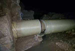 شکستگی دوباره خط انتقال آب سد سلمان فارسی به مناطق جنوب فارس/‌آماده‌باش دستگاه‌های مرتبط