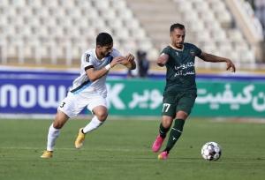 تساوی یک نیمه ای پیکان و شمس آذر در نیمه اول