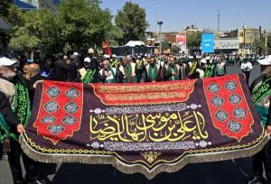 شهر اراک در سوگ شهادت جانسوز هشتمین اختر تابناک امامت و ولایت