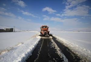 هشدار پلیس راه آذربایجان‌شرقی؛ برف و کولاک در ۵ محور ارتباطی استان