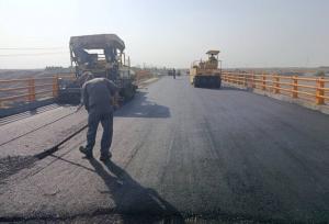 پیشرفت ۸۰ درصدی پروژه چهارخطه چوئبده –آبادان