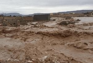 روستا های اطراف شهرستان جاسک طعمه سیلاب شدند