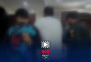 لحظه دستگیری سارقان تلفن همراه توسط پلیس آگاهی