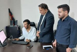 مانور نحوه ثبت‌نام داوطلبان انتخابات در سیراف برگزار شد