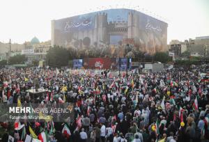 حضور ۳ میلیون تهرانی در راهپیمایی کیلومتری غدیر