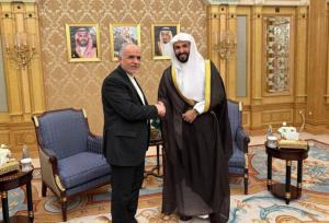 دیدار وزیر دادگستری با رئیس شورای عالی قضایی عربستان