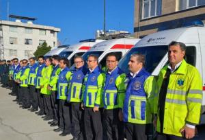 رزمایش طرح ترافیکی ویژه زمستان ۱۴۰۴ در کرمانشاه برگزار شد