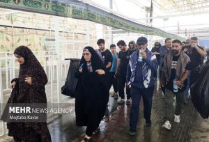 وضعیت خدمات رسانی به زوار اربعین حسینی در آن سوی مرز مهران