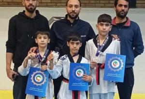 درخشش تکواندوکاران قمی در رقابت‌های کشوری خردسالان