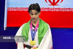 ابوالفضل زندی نفر اول رنکینگ جهانی