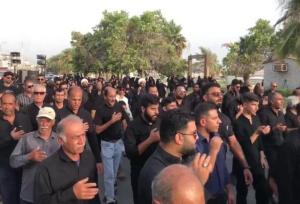 تجمع عاشورائیان در سیراف برگزار شد