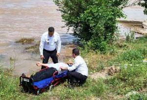 غرق شدن مرد ۴۴ ساله در رودخانه سیمره سیروان