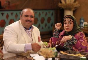 استایل مشکی شیرینِ نون خ در یک جشنواره