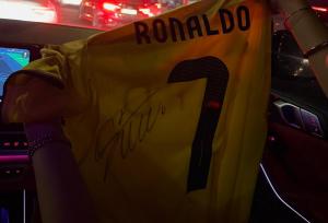 هدیه ویژه رونالدو به شیدا خانم، همسر مورایس