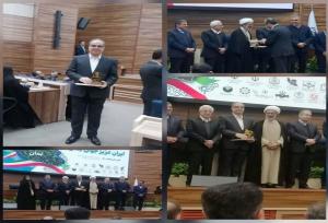 تقدیر ازرئیس بیمارستان امام رضا(ع) بجنورد در رویداد استانی «ایران عزیز جوان بمان»