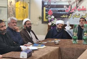 دیدار مدیرکل تبلیغات خراسان رضوی با جمعی از آزادگان