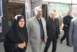 بازدید میدانی مسئولان از موکب‌های پذیرایی و اسکان زائران در محور مشهد