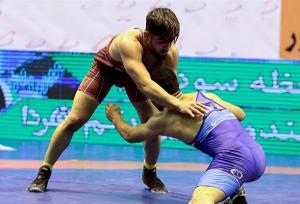 پیروزی خیبر خرم آباد برابر ستارگان پاس هفته دوم لیگ برتر کشتی آزاد