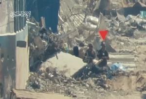 عملیات قسام در خان یونس در جنوب غزه+فیلم/ حمله با بمب رعد