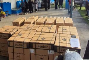 توزیع ۳۱ دستگاه لوازم ضروری منزل بین مددجویان کمیته امداد در آستارا