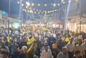 مراسم پیاده روی باشکوه غدیر در خورموج
