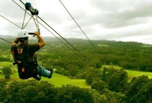«زیپ لاین» کرمانشاه بزودی افتتاح می‌شود 
