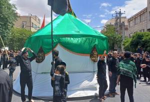 عزاداری عاشقان اباعبدالله الحسین(ع) در تبریز- ظهر عاشورا