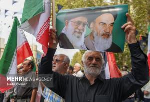 راهپیمایی جمعه خشم و نصر در اسلامشهر برگزار شد