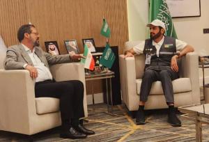 رییس سازمان حج با وزیر حج عربستان دیدار کرد