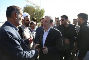 بررسی مشکلات بخش دشتابی بویین‌زهرا در سفر استاندار قزوین