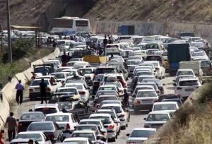 ترافیک در محورهای شمالی کشور سنگین است