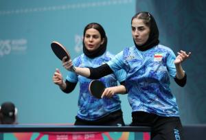 قهرمانی تیم پینگ‌پنگ زنان ایران در بازی‌های کشورهای اسلامی