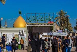 دستان پُر اعجاز حله برای زائران اربعین/ به سمت زیارتگاه بی‌بی شریفه در جنوب شرق کربلا