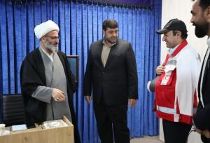 لباس هلال‌احمر نماد آرامش و تسکین در شرایط بحرانی‌ است