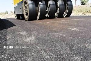 آغاز تحول در معابر فرسوده مجن؛ ۴ هزار متر مربع محلات آسفالت شد