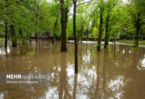 سیلاب شهرک هزارانی آبدانان
