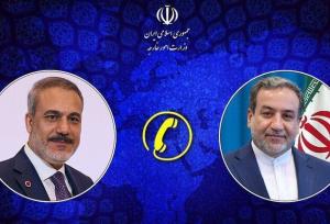 گفتگوی تلفنی عراقچی با وزیر امور خارجه ترکیه