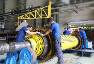 جهشی در خودکفایی نیروگاهی کشور با ساخت اولین روتور ۲۰۰ مگاواتی