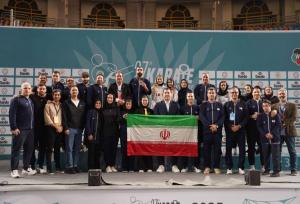 کاراته کاهای ایران روی سکوی نایب قهرمانی جهان