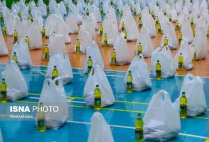 توزیع ۶۴۶۷ بسته معیشتی و ۵۶۰ رأس قربانی بین نیازمندان زنجان