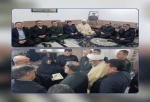 معاون استاندار لرستان با خانواده شهید «حیدری» در کوهدشت دیدار کرد