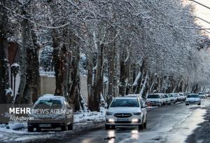 بارش برف در هادیشهر جلفا