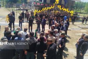 آیین عزاداری روز شهادت امام رضا(ع) در روستای ماشک تهرانچی