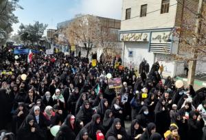 راهپیمایی یوم الله ۲۲ بهمن در شهرستان خلیل آباد