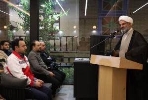 برگزاری نکوداشت خدمات نیروهای امدادگر سمنان در اربعین ۱۴۰۴